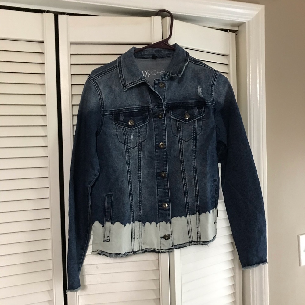 Diane Gilman Denim Jacket SZ XS